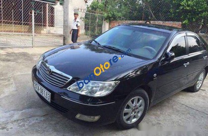 Toyota Camry  MT 2003 - Cần bán xe Toyota Camry MT sản xuất năm 2003, màu đen chính chủ