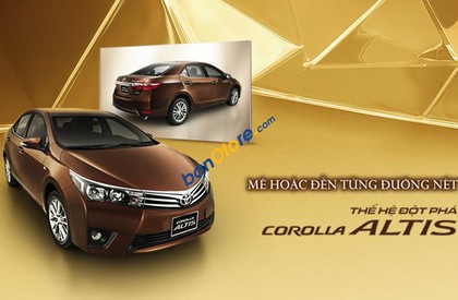 Toyota Corolla altis AT 2017 - Bán Toyota Corolla Altis AT model 2018 giá rẻ, trả góp 90% nhanh gọn. 0914789099