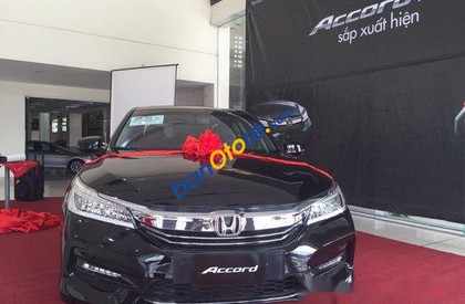 Honda Accord  AT 2017 - Cần bán xe Honda Accord AT sản xuất 2017, màu đen