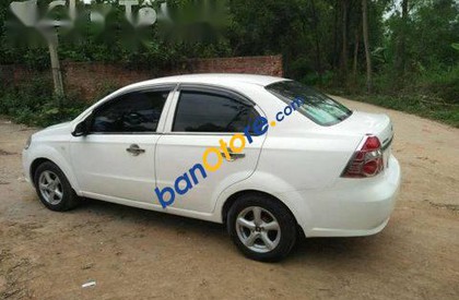 Chevrolet Aveo   2012 - Xe Chevrolet Aveo sản xuất 2012, màu trắng, giá 270tr