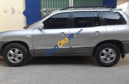 Hyundai Santa Fe  AT 2008 - Cần bán xe Hyundai Santa Fe AT sản xuất 2008, màu bạc