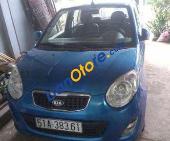 Kia Morning   MT 2012 - Cần bán gấp Kia Morning MT năm 2012, màu xanh lam đã đi 80000 km