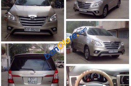 Toyota Innova G 2015 - Bán Toyota Innova G sản xuất 2015, màu bạc