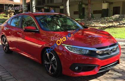 Honda Civic 2017 - Bán xe Honda Civic năm sản xuất 2017, màu đỏ, xe nhập  