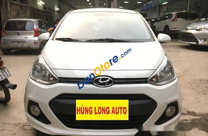 Hyundai i10   1.2 AT 2015 - Xe Hyundai i10 1.2 AT sản xuất 2015, màu trắng, giá 415tr