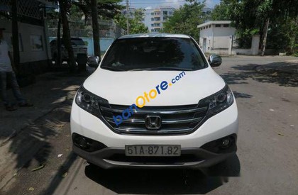 Honda CR V   AT 2014 - Bán Honda CR V AT sản xuất năm 2014, màu trắng