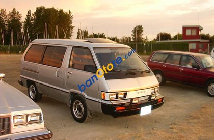 Toyota Van 1986 - Bán Toyota Van năm sản xuất 1986, màu bạc, nhập khẩu nguyên chiếc giá cạnh tranh