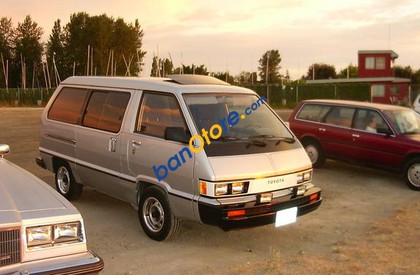 Toyota Van 1986 - Bán xe Toyota Van sản xuất 1986, màu bạc, xe nhập