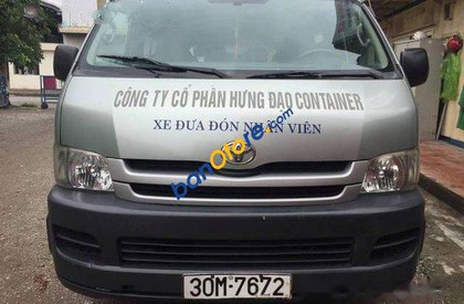 Toyota Hiace    MT 2008 - Bán xe Toyota Hiace MT năm 2008 đã đi 350000 km