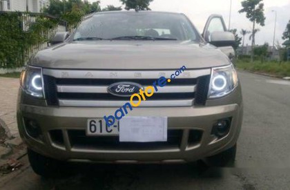 Ford Ranger   MT 2013 - Bán Ford Ranger MT sản xuất 2013, màu vàng