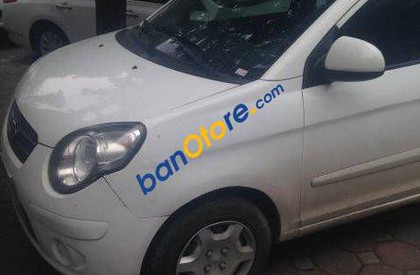 Kia Morning  MT 2009 - Bán Kia Morning MT sản xuất 2009, màu trắng số sàn, giá 218tr