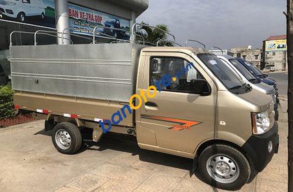 Xe tải 500kg 2017 - Bán xe tải nhẹ Dongben 810kg năm sản xuất 2017, màu vàng, giá tốt