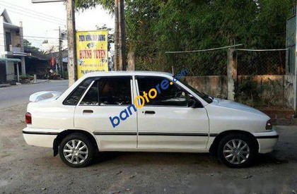 Kia Pride MT 2000 - Cần bán xe Kia Pride MT năm 2000, màu trắng đã đi 110000 km, giá chỉ 60 triệu