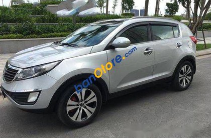 Kia Sportage AT 2013 - Cần bán Kia Sportage AT năm 2013, màu bạc đã đi 40000 km  