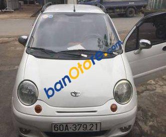 Daewoo Matiz  MT 2003 - Cần bán xe Daewoo Matiz MT năm sản xuất 2003, màu trắng đã đi 20000 km, giá 130tr