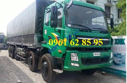 Xe tải 10000kg 2015 - Bán xe tải thùng 5 chân Dongfeng 22 tấn, 2 cầu, giá đại lý