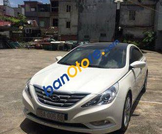 Hyundai Sonata     AT 2010 - Xe Hyundai Sonata AT sản xuất năm 2010, màu trắng, giá tốt