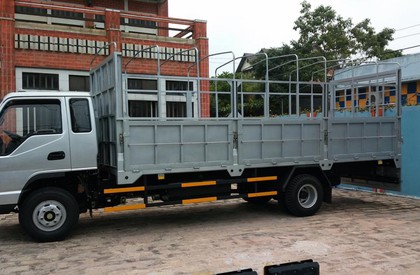 2017 - Xe tải Jac/ Jac 6t4/ Jac 6,4 tấn thùng mui bạt, nhà máy thanh lí giá rẻ