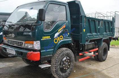Xe tải 1250kg 2017 - Bán xe ben 3T48 Chiến Thắng 2 cầu