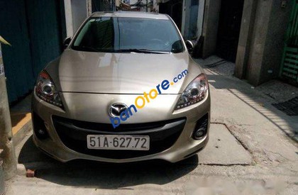 Mazda 3 2013 - Cần bán Mazda 3 năm 2013, màu vàng chính chủ, giá 539tr