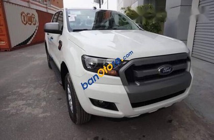 Ford Ranger  XL 2.2L 4x4 MT 2017 - Bán Ford Ranger XL 2.2L 4x4 MT năm sản xuất 2017, màu trắng, 582 triệu