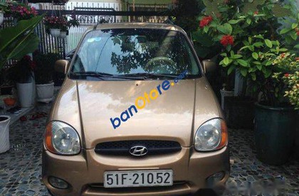 Hyundai Atos 2002 - Bán Hyundai Atos đời 2002, màu nâu, xe cũ chạy tốt, bảo dưỡng thường xuyên