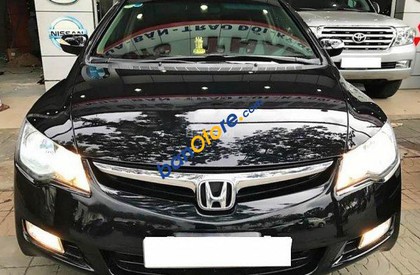 Honda Civic 1.8 2008 - Bán xe Honda Civic 1.8 sản xuất 2008, màu đen, giá chỉ 320 triệu