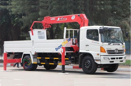 Hãng khác Xe chuyên dụng 2017 - Bán xe cẩu tự hành 5 tấn Unic, xe tải cẩu 5 tấn, màu trắng