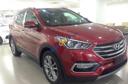 Hyundai Santa Fe 2018 - Bán Hyundai Santa Fe năm sản xuất 2018, màu đỏ