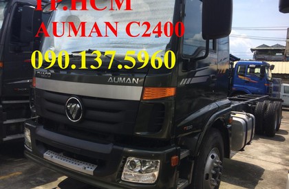 Thaco AUMAN C2400   2017 - TP. HCM Thaco Auman C2400 14 tấn, màu trắng, xe nhập, mui bạt tôn lạnh