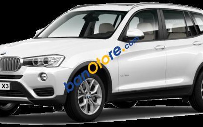 BMW X3 2017 - Bán ô tô BMW X3 sản xuất năm 2017, màu trắng, xe nhập