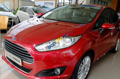 Ford Fiesta 1.5 AT   2017 - Bán Ford Fiesta 1.5 AT sản xuất 2017, màu đỏ