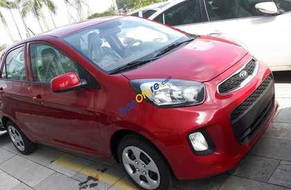 Kia Morning 2017 - Cần bán xe Kia Morning sản xuất 2017, màu đỏ, 285tr