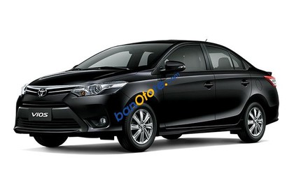 Toyota Vios 2017 - Bán ô tô Toyota Vios sản xuất năm 2017, màu đen giá cạnh tranh