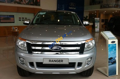 Ford Ranger 2.2L XL MT 4x4 2017 - Bán xe Ford Ranger 2.2L XL MT 4x4 năm sản xuất 2017, màu bạc, nhập khẩu