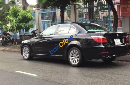 BMW 5 Series 530i  2008 - Cần bán lại xe BMW 5 Series 530i sản xuất năm 2008, màu đen 