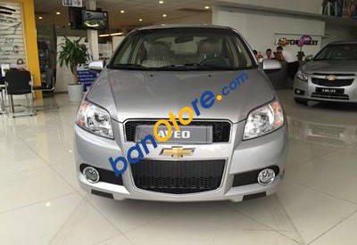 Chevrolet Aveo 1.4 LT  2017 - Bán ô tô Chevrolet Aveo 1.4 LT năm sản xuất 2017, màu bạc