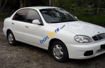 Daewoo Lanos   2003 - Bán Daewoo Lanos sản xuất 2003, màu trắng, giá chỉ 109 triệu