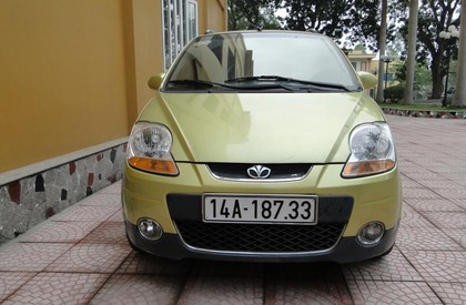 Daewoo Matiz 2009 - Bán Xe Daewoo Matiz năm 2009, màu vàng, xe nhập số tự động, 215tr