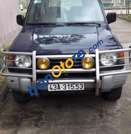 Mitsubishi Pajero 1999 - Cần bán xe Mitsubishi Pajero đời 1999, màu xanh 