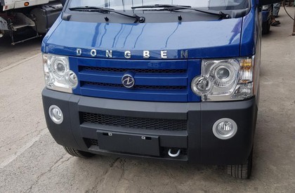 Xe tải 500kg - dưới 1 tấn  Dongben 2017 - Bán xe Dongben màu xanh 800kg, trả trước 20tr nhận xe ngay
