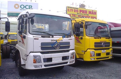 Dongfeng (DFM) B170 2017 - Xe tải thùng Dongfeng Hoàng Huy 8 tấn, 9 tấn, 10 tấn, mua xe tải Dongfeng 8T, 9T, 19T, trả góp