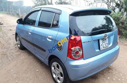 Kia Morning LX   2008 - Cần bán Kia Morning LX đời 2008, màu xanh