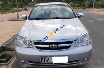 Daewoo Lacetti   2008 - Bán xe Daewoo Lacetti sản xuất 2008, màu bạc 