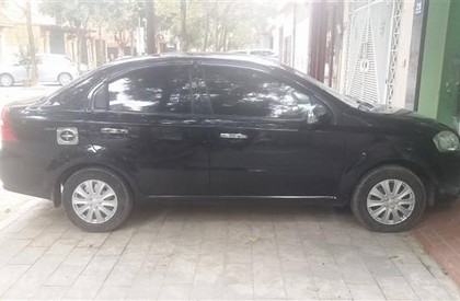 Daewoo Gentra SX 2008 - Bán xe Daewoo Gentra SX 2008, màu đen, xe gia đình, 175 triệu