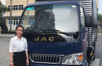 LX 2017 - Bán xe JAC HFC LX đời 2017, màu xanh lam, 345 triệu