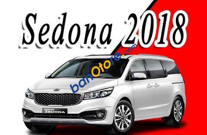 Kia Sedona 3.3 DAT  2018 - Bán xe Kia Sedona 2.2 đời 2018, màu trắng