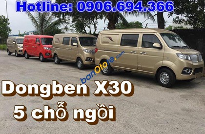 Cửu Long 2018 - Bán xe Dongben X30 5 chỗ ngồi, tải trọng 750kg, giá rẻ nhất thị trường