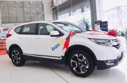 Honda CR V G 2018 - Bán xe Honda CRV 2018 Turbo 1.5L cao cấp giá mới, thuế 0%, hỗ trợ NH 95% - số 1 về sau bán hàng