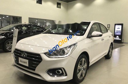 Hyundai Accent  1.4MT 2018 - Bán xe Hyundai Accent 1.4MT năm sản xuất 2018, màu trắng giá tốt